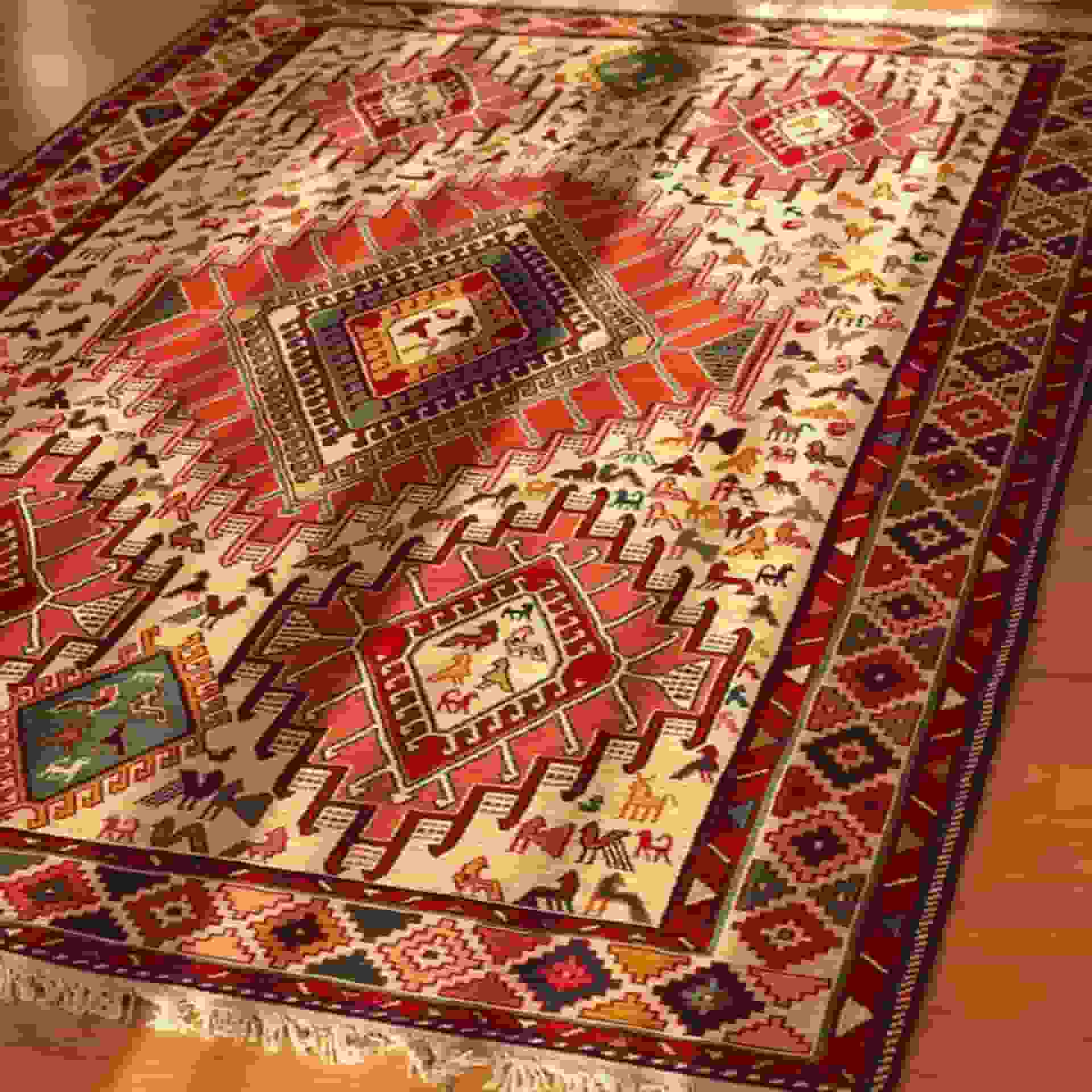 تصویر 4 از گلیم فرش پذیرایی باکیفیت مناسب خانه‌های شیک ایرانی